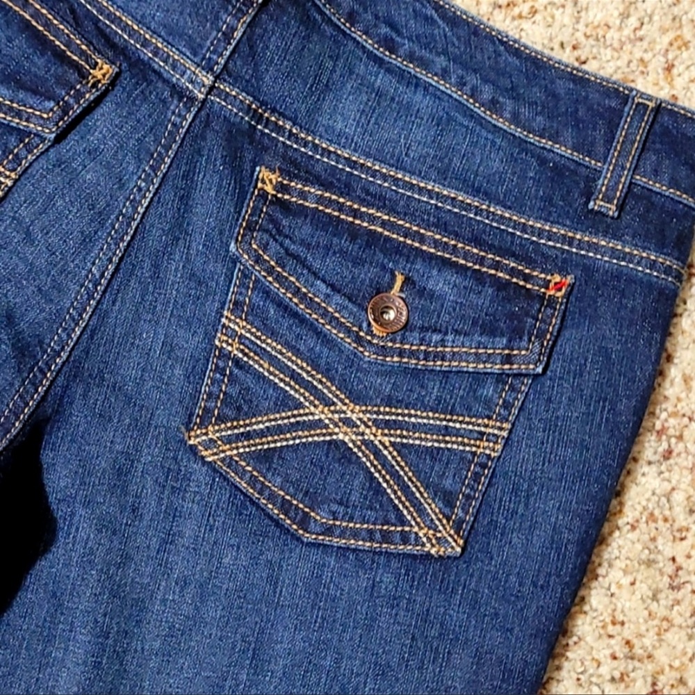 Tommy Hilfiger Freedom Boot Jeans, Dark Wash (Size 14L) (NWT)